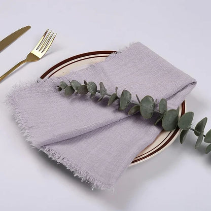 Gauze Cotton Napkins (24 Pieces)