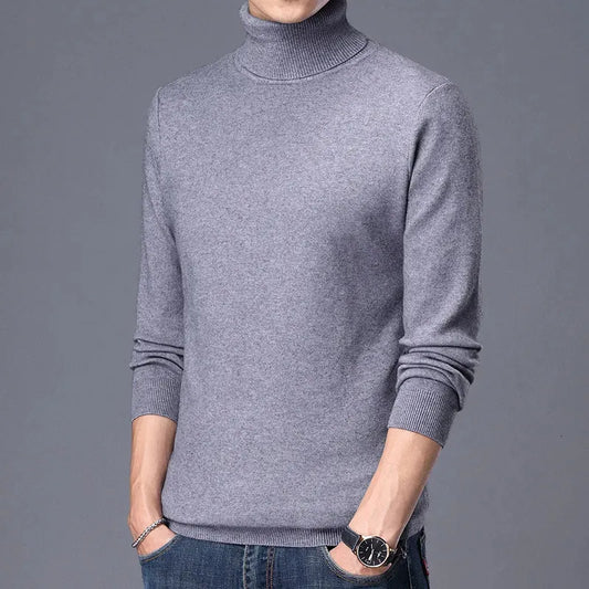 Giovanni Cashmere Turtleneck Sweater