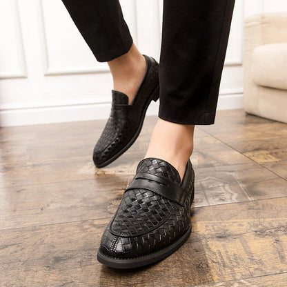 Machista Woven Leather Shoes