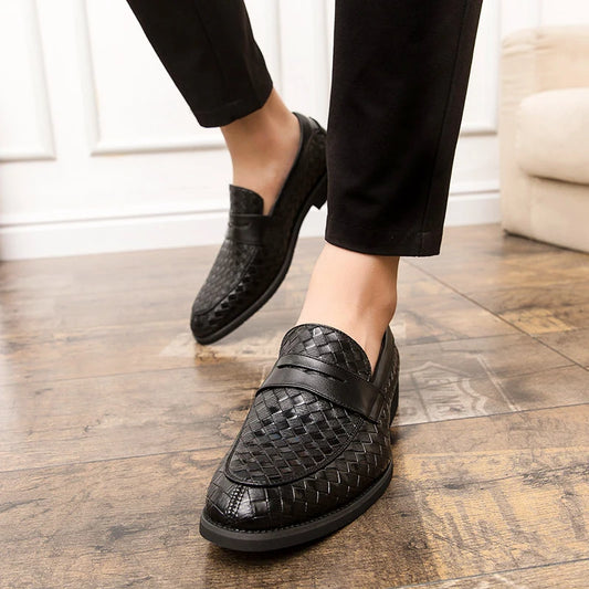 Machista Woven Leather Shoes