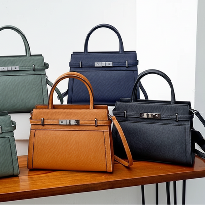 Birkin Inspired Genuine Leather Handbags - The New York Collection