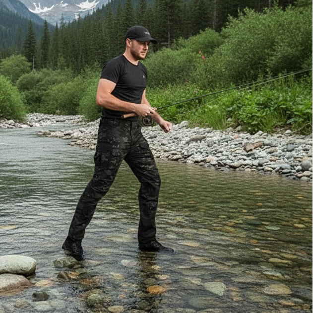 AKNAVY Camouflage Tactical Cargo Pants