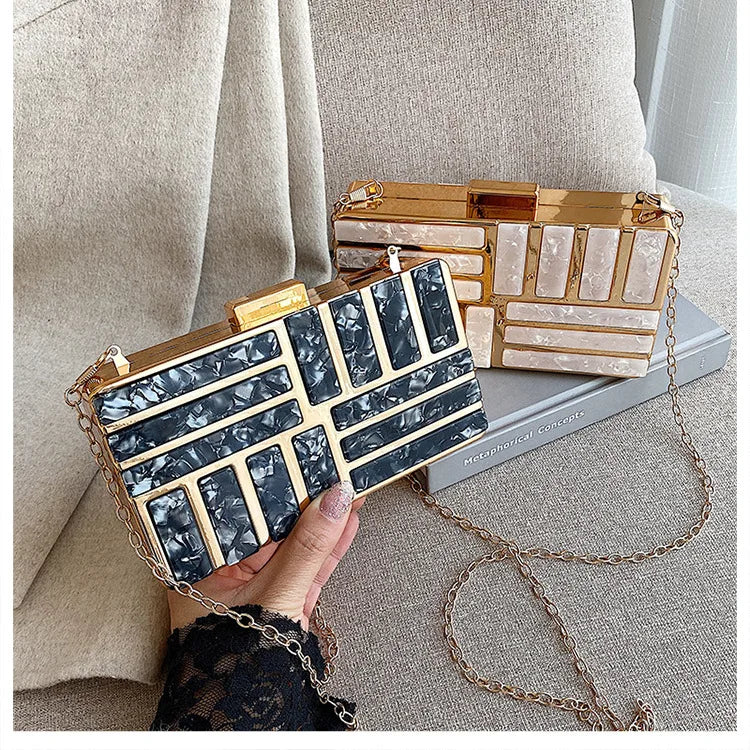 Chic Acrylic Clutch Bags