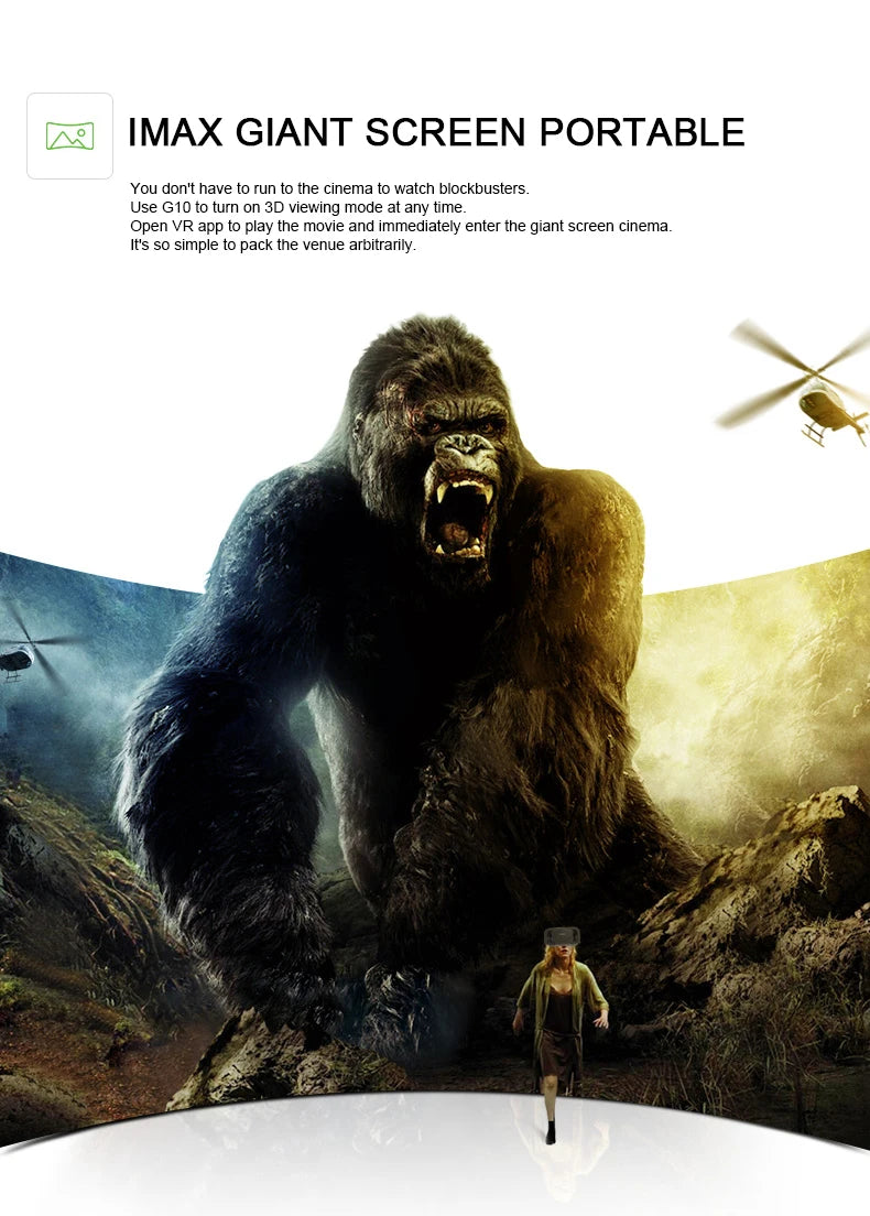 SHINECON G10 Mobile Phone 3D Virtual Reality Headset