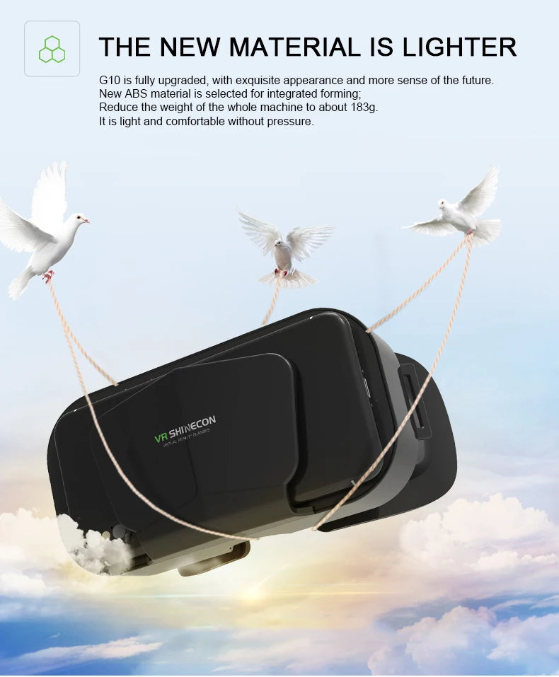 SHINECON G10 Mobile Phone 3D Virtual Reality Headset