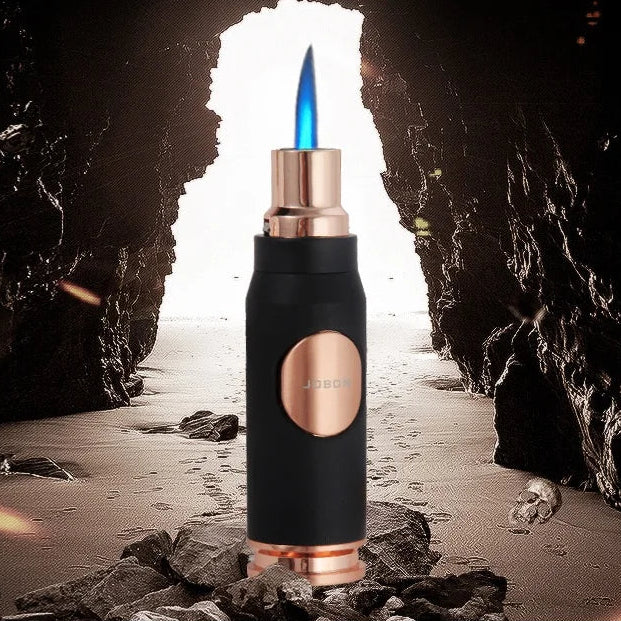 JOBON Metal Bullet Shaped Windproof Butane Lighter