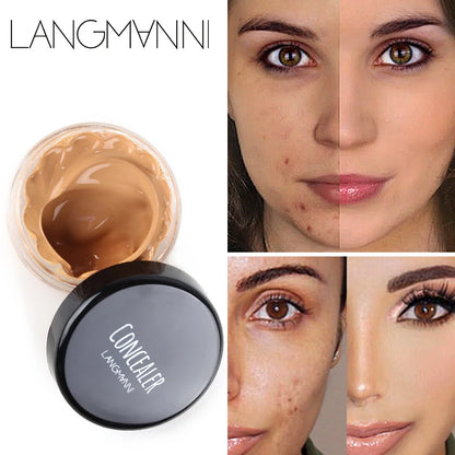 LANGMANNI Professional Full Coverage Matte Concealer Foundation