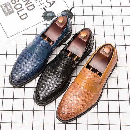 Machista Woven Leather Shoes