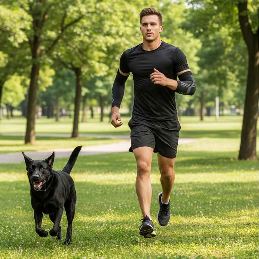 NEENCA Breathable Sports Compression Elbow Sleeve