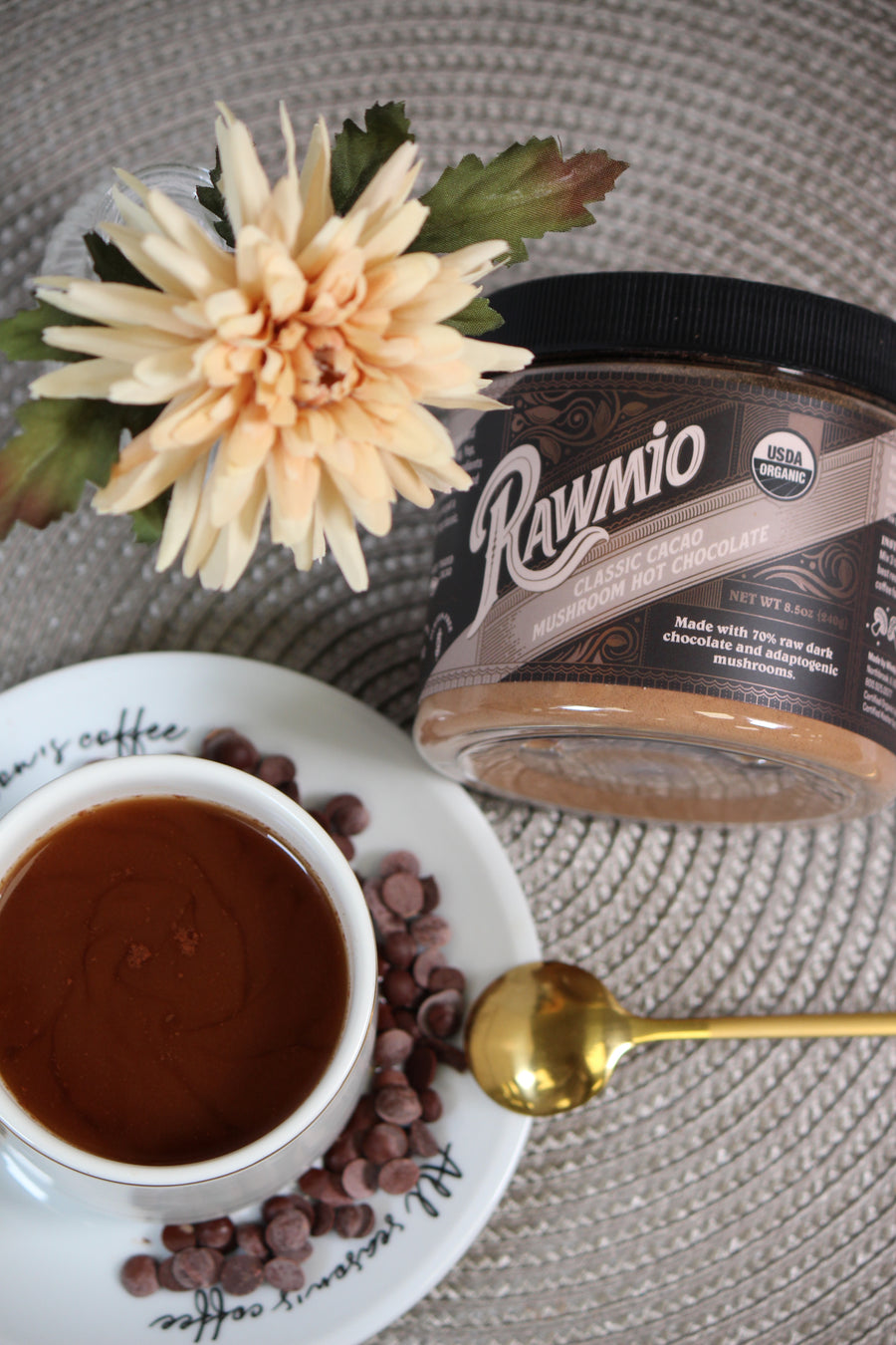 Rawmio Mushroom Hot Chocolate
