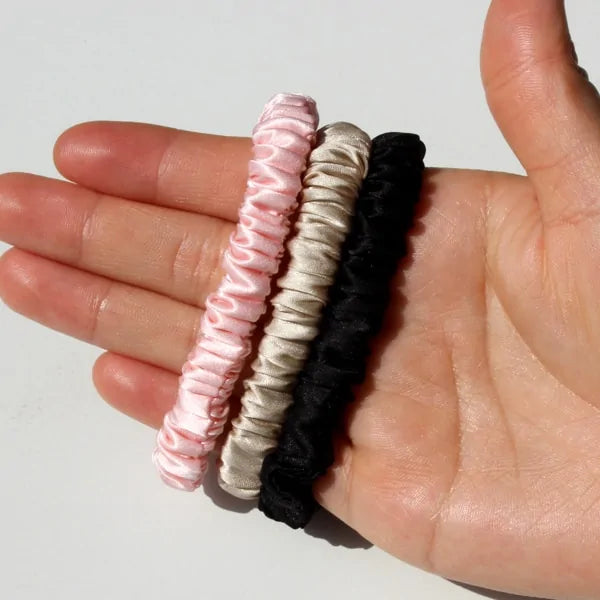 Skinnie Silk Scrunchies