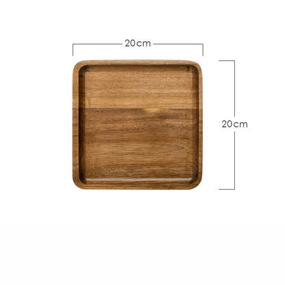 Handmade Acacia Wooden Serving Trays