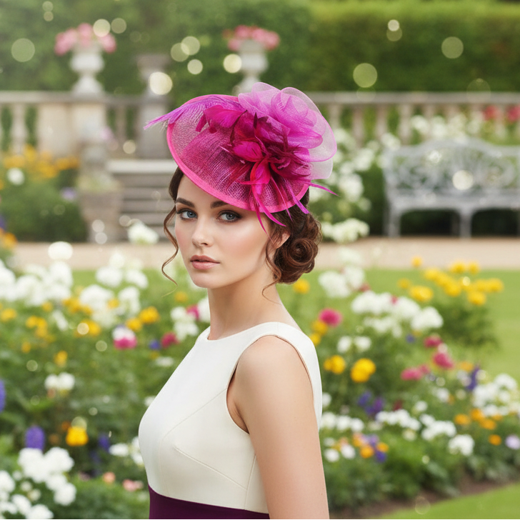 Ostrich Feather Fascinators