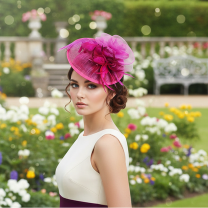 Ostrich Feather Fascinators