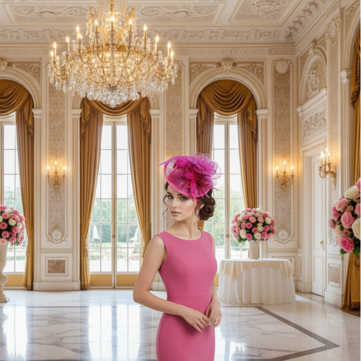 Ostrich Feather Fascinators