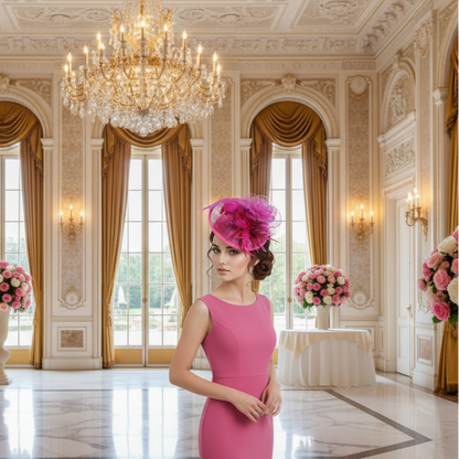 Ostrich Feather Fascinators