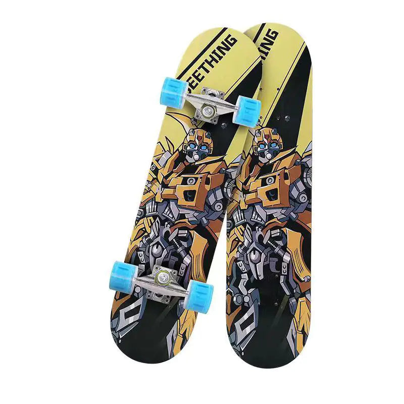 Kingbox Colorful Flash Wheel Skateboards
