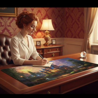 Gaming Mouse Pad - Kinkade Disney Castle