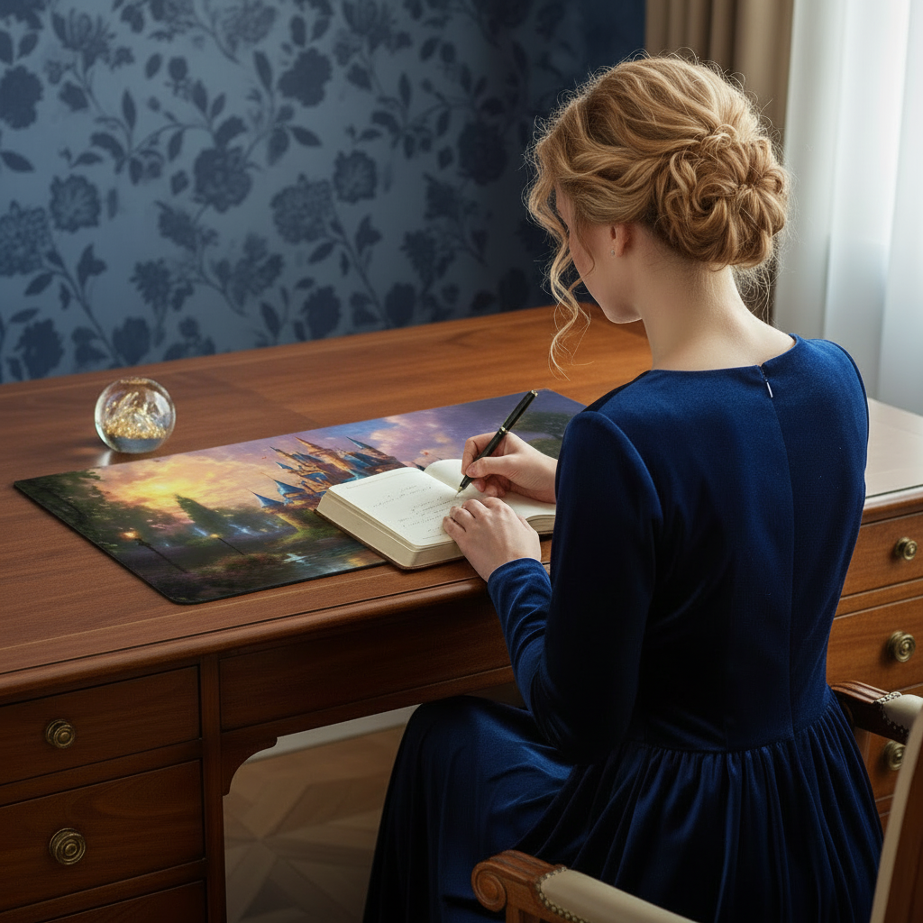 Gaming Mouse Pad - Kinkade Disney Castle