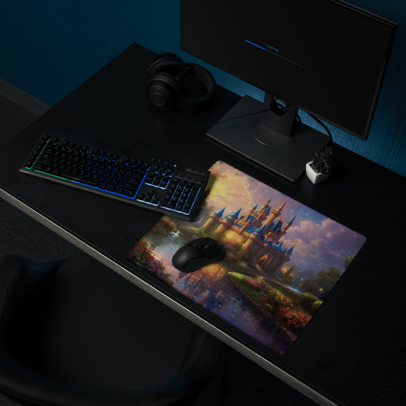Gaming Mouse Pad - Kinkade Disney Castle