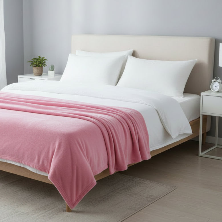 Ultra-Soft Fleece Plush Mink Blankets