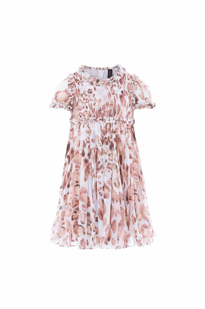 Pompadour Garden Giselle Chiffon Dress