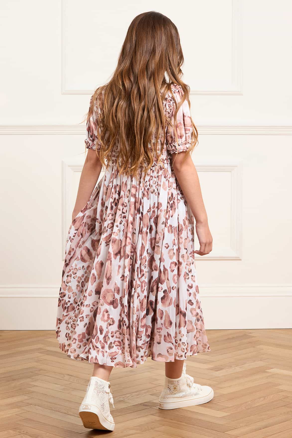 Pompadour Garden Giselle Chiffon Dress