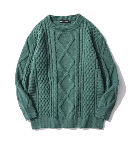 Aelfric Eden Cable Round Neck Sweater