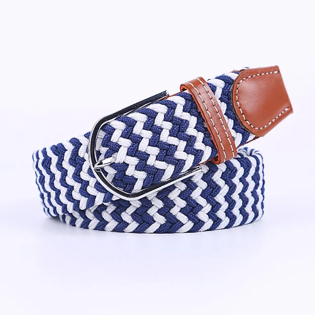 Casual Woven Fabric Elastic Belts