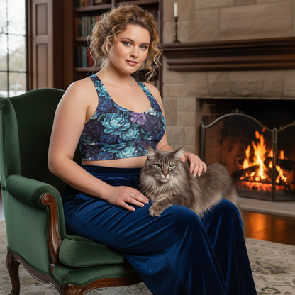 Recycled Longline Compression BloomZ Sports Bra