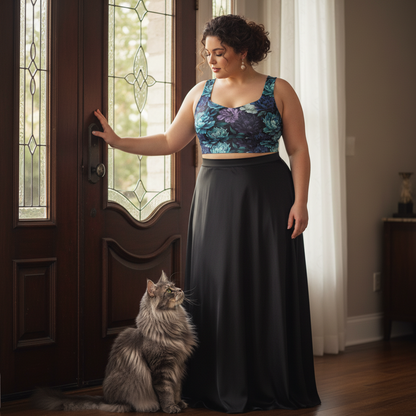 Recycled Longline Compression BloomZ Sports Bra