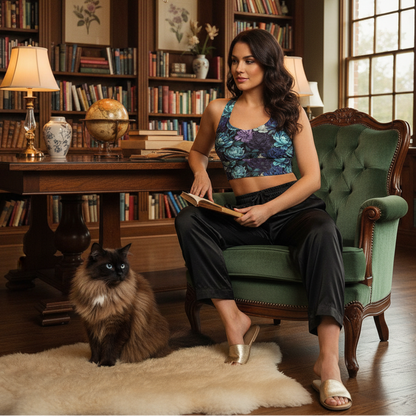 Recycled Longline Compression BloomZ Sports Bra