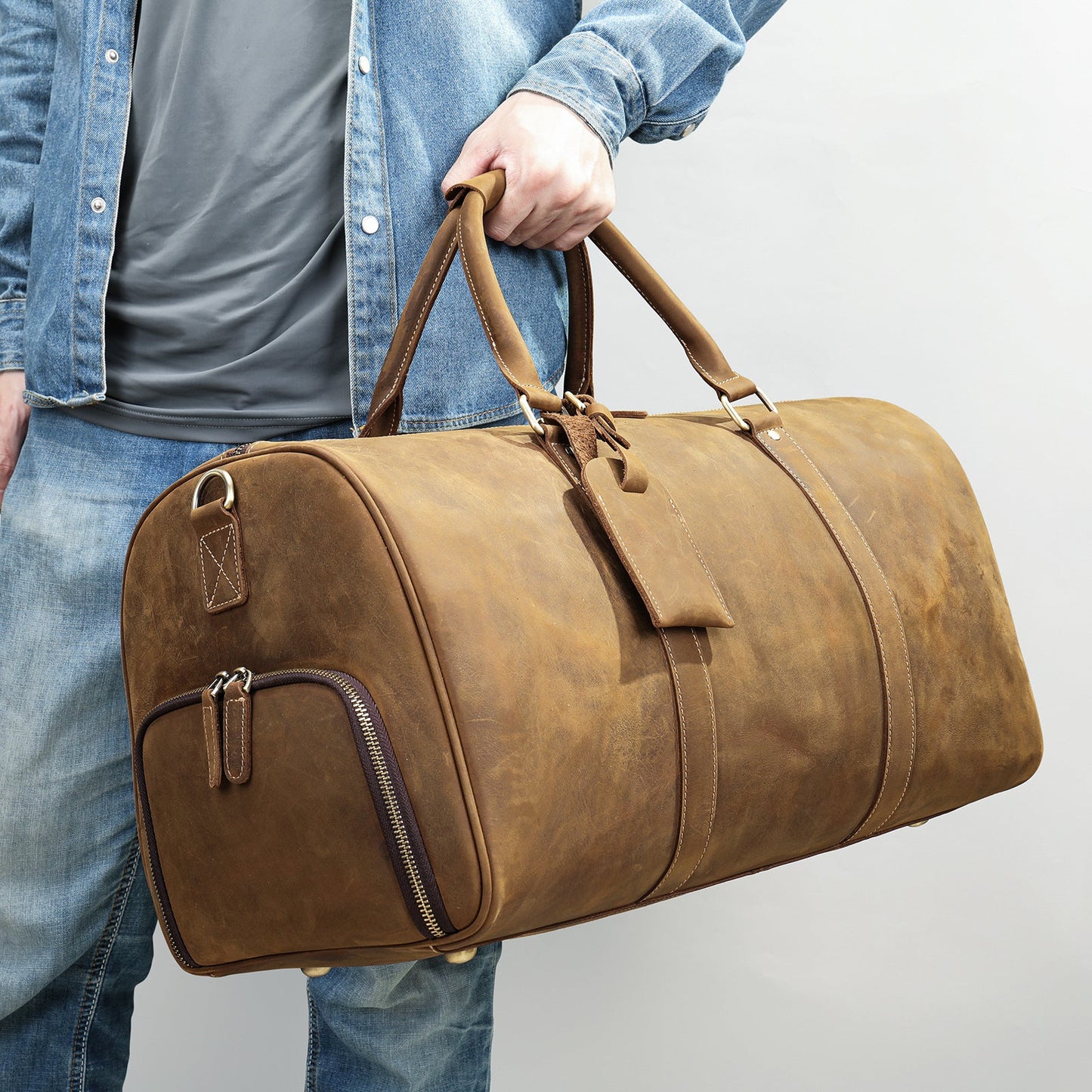 Genuine Leather Travel Bags