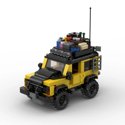 MOC Lego Model Building Blocks Champion Racer SUV