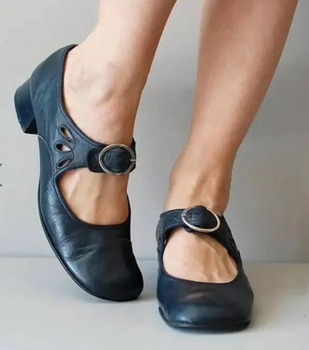 Mary Jane Chunky Heels