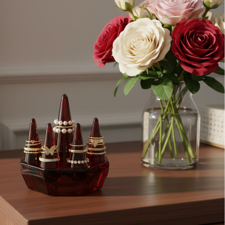 Hypoallergenic Knuckle Rings Set