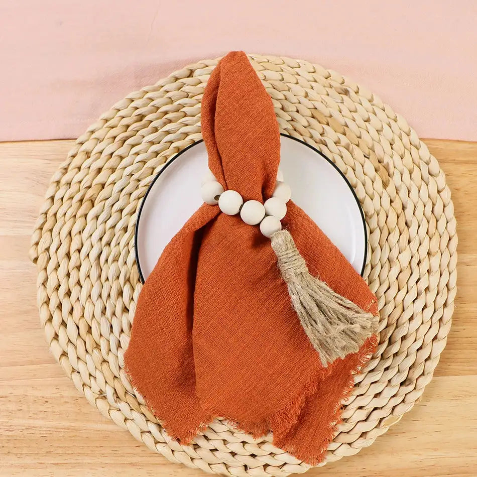 Gauze Cotton Napkins (24 Pieces)