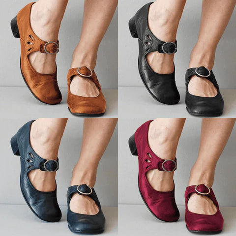 Mary Jane Chunky Heels