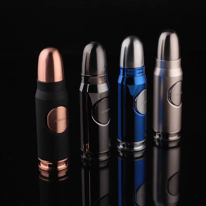JOBON Metal Bullet Shaped Windproof Butane Lighter