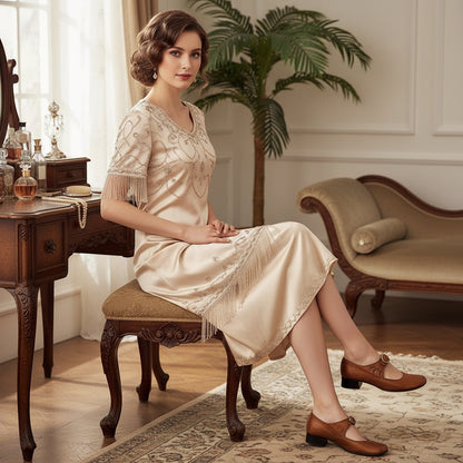 Mary Jane Chunky Heels