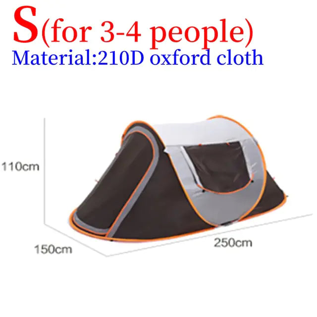 Fully Automatic Pop-Up Outdoor Tents