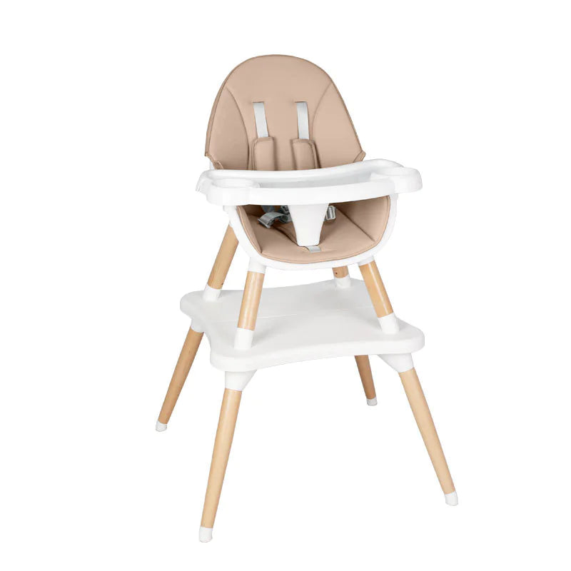 Beech Wood 3 in 1 Table & Highchair