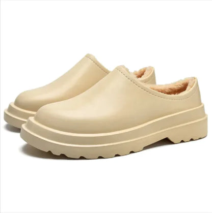 Waterproof Plush Indoor EVA Slippers