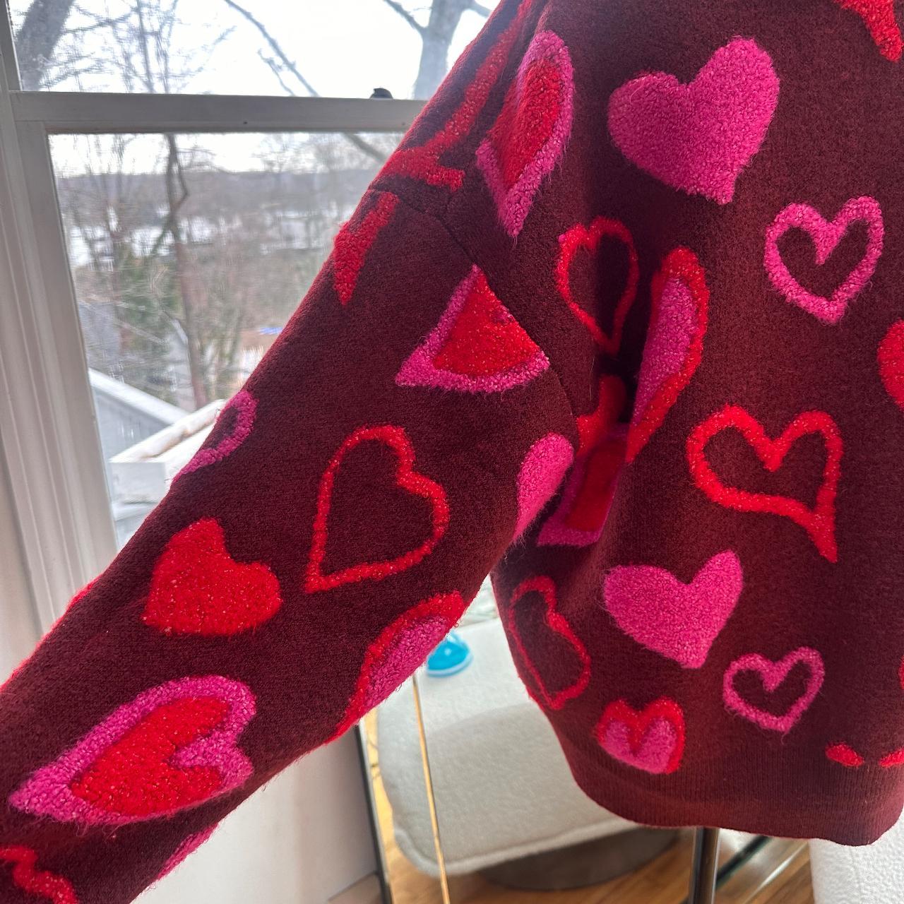 Heart Knit Pullover Sweater Collection