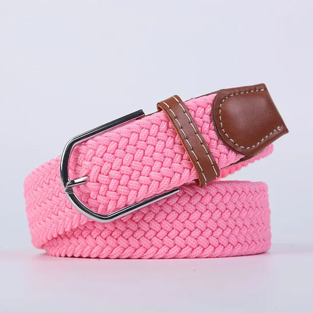 Casual Woven Fabric Elastic Belts