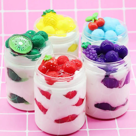 Fluffy Fruit & Ice Cream Slime