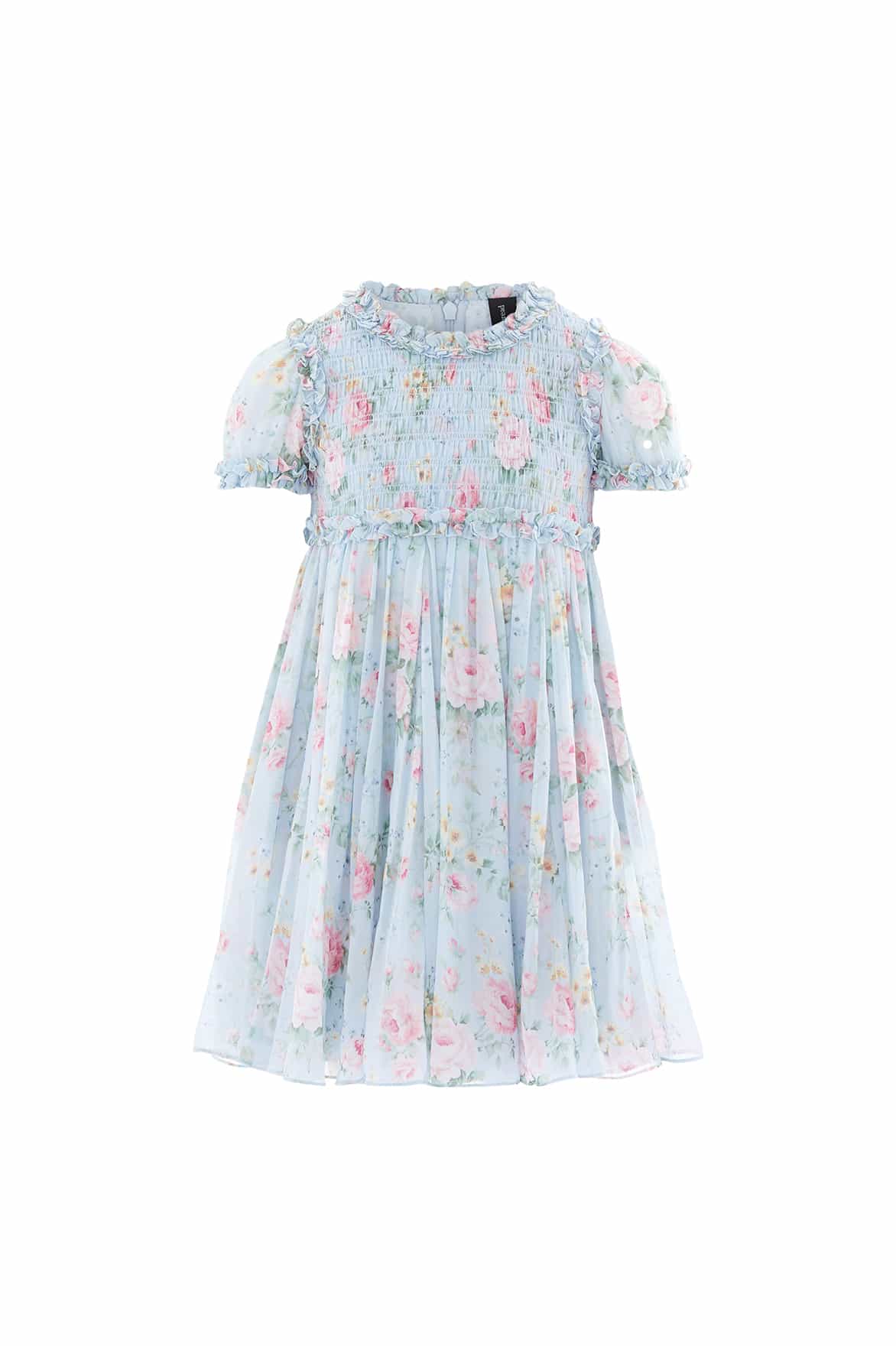 Pompadour Garden Giselle Chiffon Dress