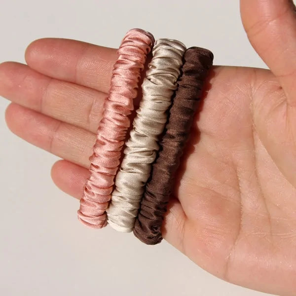 Skinnie Silk Scrunchies