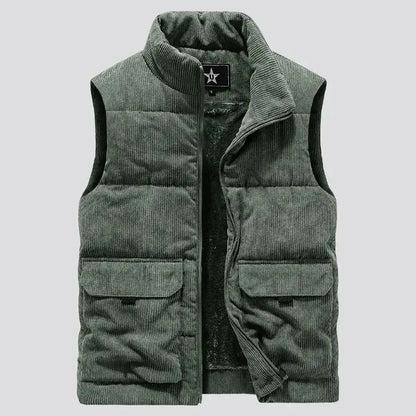 Arctic Armor Corduroy Thermal Wool Vest