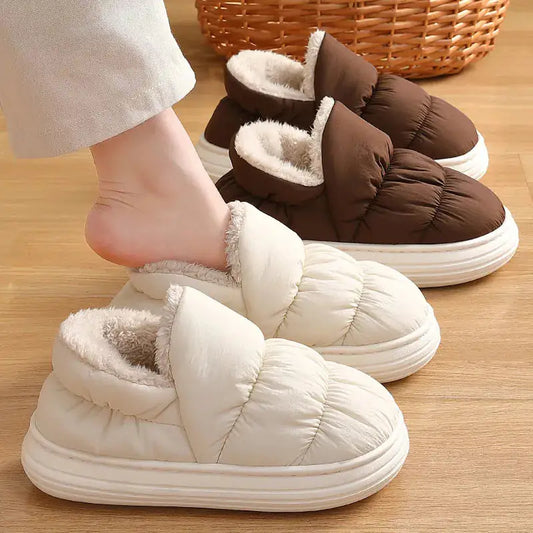 Thick Plush Slippers